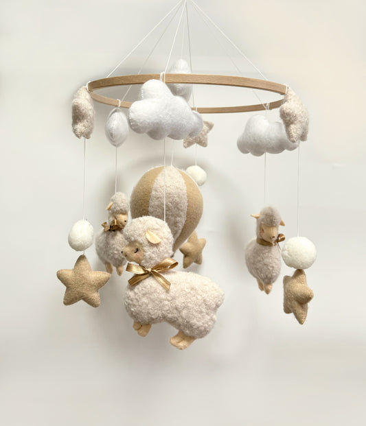 Baby Mobile "Schäfchen & Wolkenzauber"