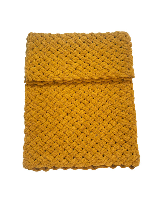 Fluffy baby blanket